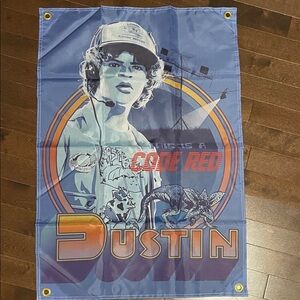 Stranger Things Dustin Code Red Flag